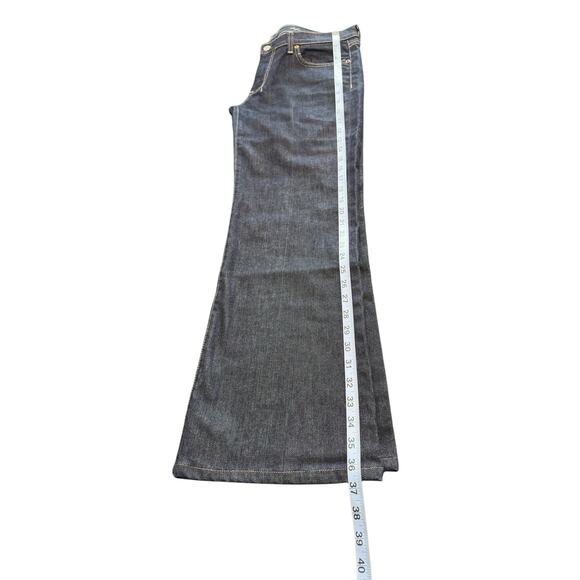 7 For All Mankind Dark Blue Flare Jeans - Picture 10 of 10